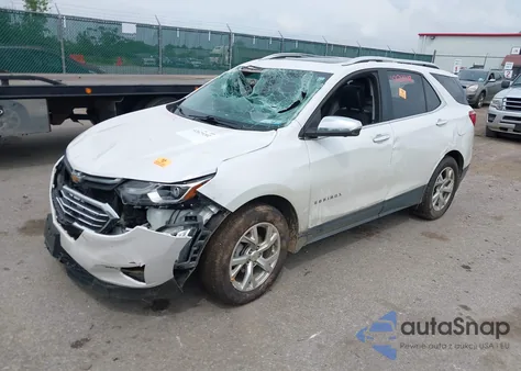 2020 Chevrolet Equinox Awd Premier 1.5L Turbo из США, поврежденный, VIN 3GNAXXEV8LS533232